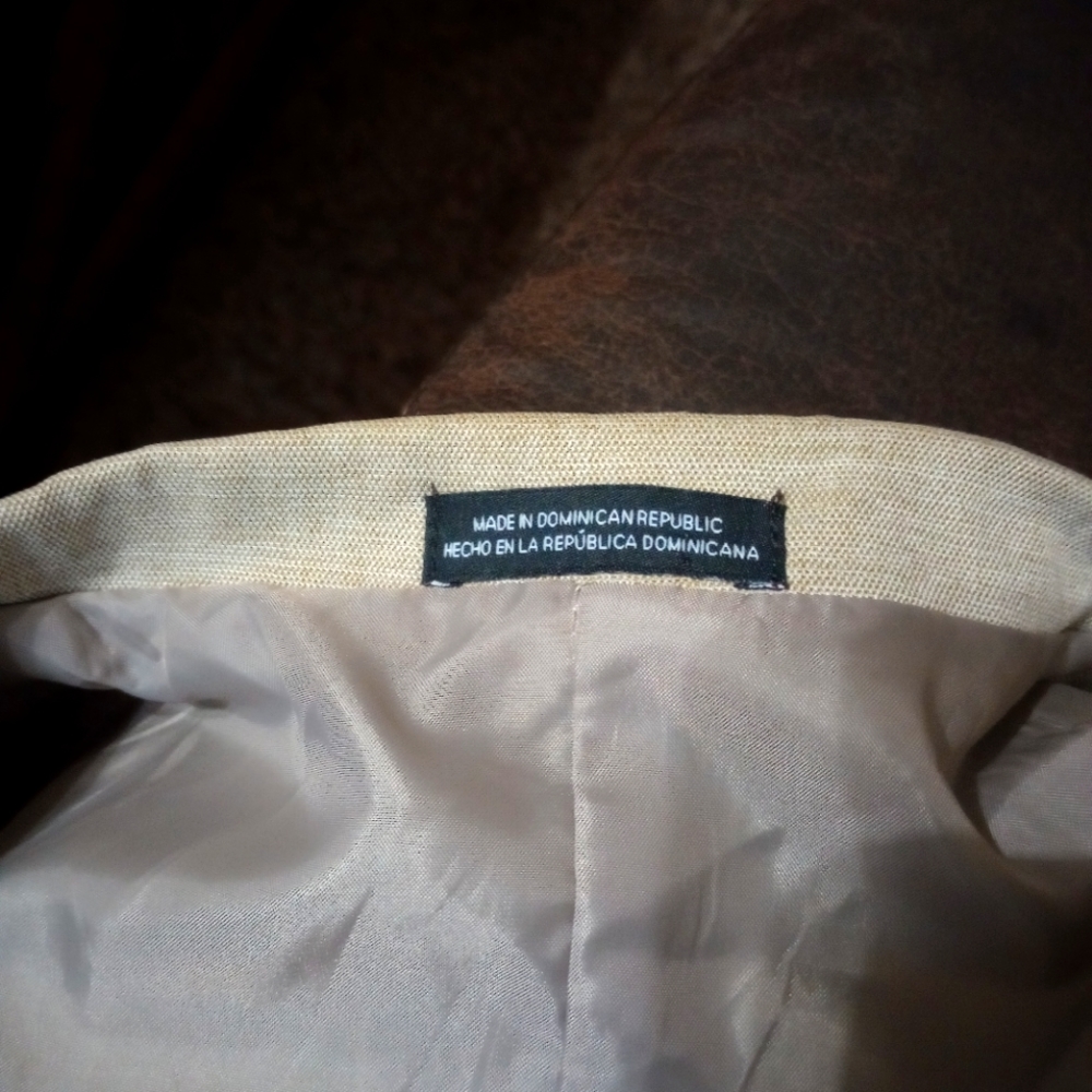 Boys Suit  size 18 Made in the Dominican Republic